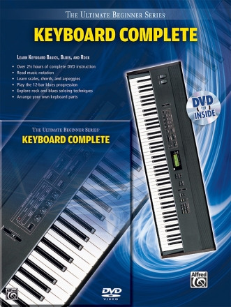 Various UBS Keyboard Complete Bk&DVD  Electronic Keyboard