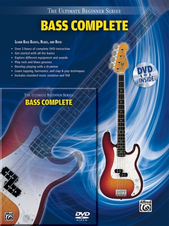 Various UBS Bass Complete Bk& DVD  Bass Guitar Teaching