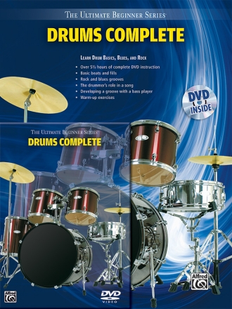 Various UBS Drums Complete Bk& DVD  Percussion teaching material
