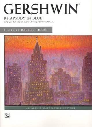 Rhapsody in Blue for piano and orchestra (arranged for 2 pianos) score