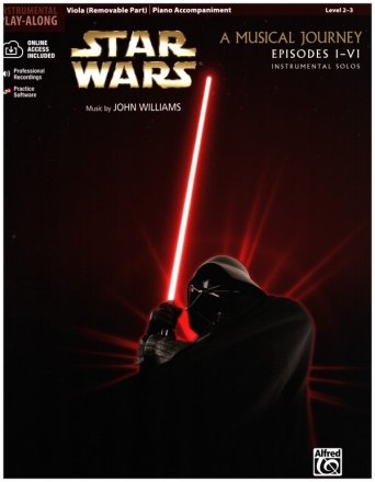 Star Wars Episodes 1-6 (+Online Audio) for viola and piano