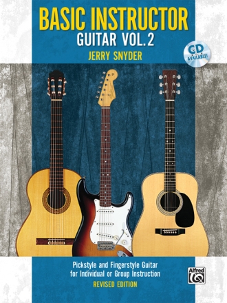 Snyder,J Basic Instructor Guitar 2 (Ed2) BK CD  Guitar teaching (pop)