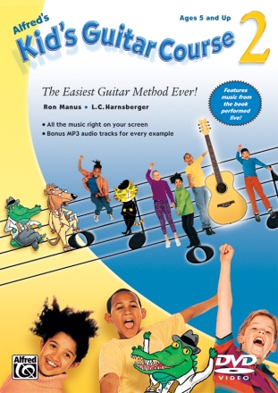 Harnsberger & Manus Kids Guitar Course 2 DVD  DVDs