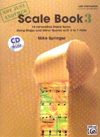 Not Just Another Scale Book vol.3 (+CD) for piano