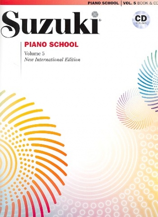 Suzuki Piano School vol.5 (+CD) international edition 2010