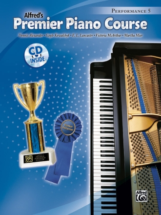 Premier Piano Course Performance vol.5 (+CD) for piano