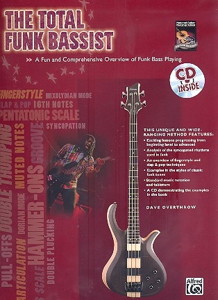The Total Funk Bassist (+CD): for bass guitar