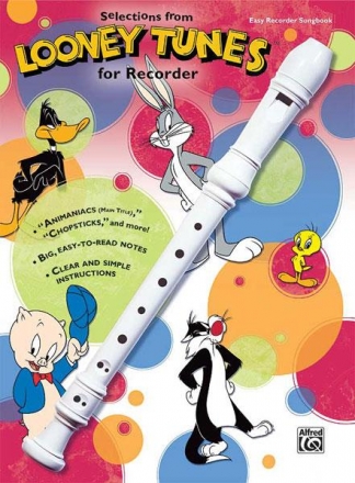 Various Looney Tunes Recorder (BK/REC)  Recorder solo