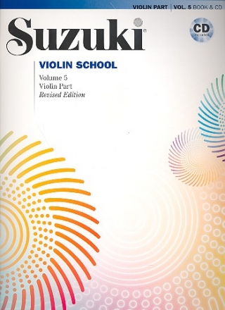 Suzuki Violin School vol.5 (+CD) violin part (revidierte Ausgabe) 
