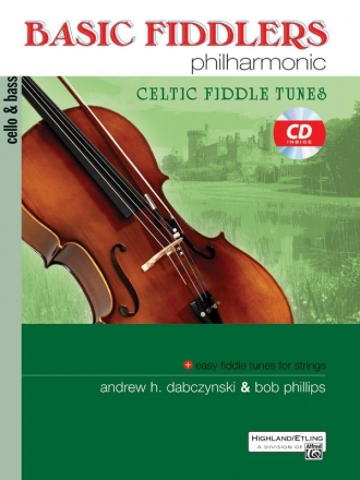 Phillips & Dabczynski Celtic Fiddle Tunes Cello BK CD  String Orchestra
