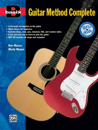 Manus, M & R Basix Guitar Complete Bk&CD  Guitar teaching (pop)