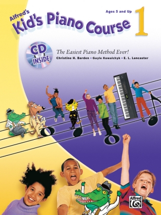 Kids Piano Course 1 Bk&Ecd  Electronic Keyboard