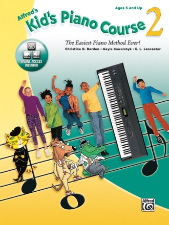 Various Kid's Piano Course 2 (with CD)  Piano Solo