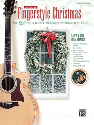 Various See and Play Fingerstyle Christmas(+DVD)  Guitar teaching (pop)