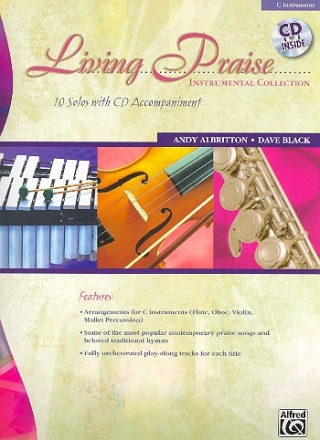 Living praise (+CD) for flexible ensemble part for C instruments