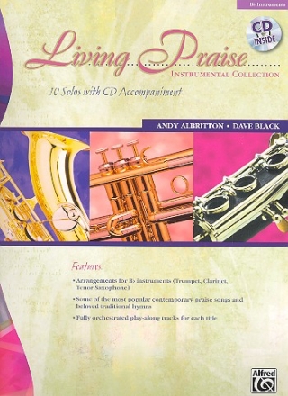 Living Praise (+CD) for flexible ensemble part for B instruments