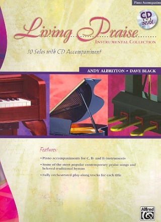 Living Praise (+CD) for flexible ensemble piano accompaniments