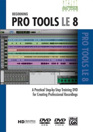 Beginning Pro Tools LE 8 DVD  DVDs