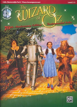 The Wizard of Oz (+CD): for cello and piano