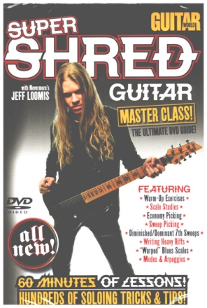 Guitar World: Super Shred Guitar Masterclass! for guitar/tab DVD