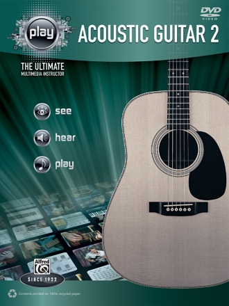 Play:Acoustic Guitar 2 Bk&DVD  Guitar Solo (popular)