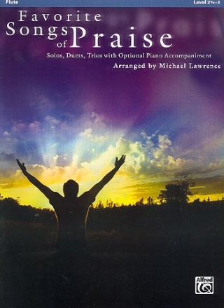 Favorite Songs of Praise for 1-3 instruments (flexible ensemble) (piano accompaniment ad lib) flute score