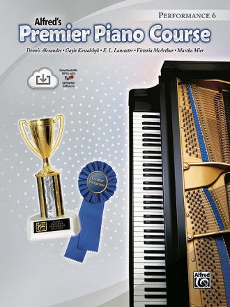 Premier Piano Course Performance vol.6 (+CD) for piano