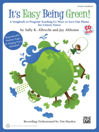 Albrecht & Althouse Its Easy Being Green (with CD)  Classroom Materials