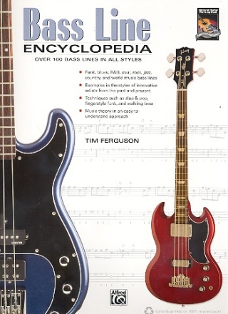 Bass Line Encyclopedia (+CD): for guitar/tab