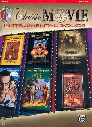 Classic Movie Instrumental Solos (+CD): for clarinet