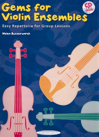 Gems for violin ensembles vol.1 (+CD) for violin ensembles score (en)