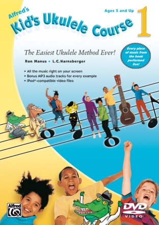 Kids Ukulele Course 1 (DVD)  DVDs