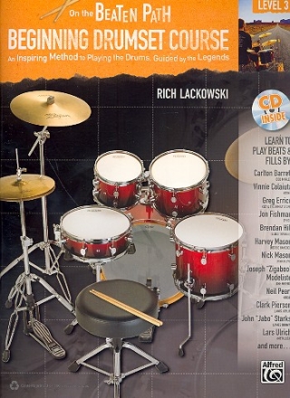 On the beaten Path - Beginning Drum Set Course Level 3 (+CD): for drum set