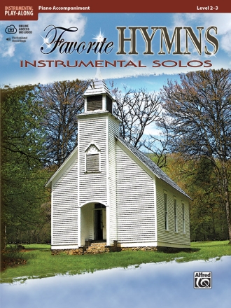 Favorite Hymns Inst Sol Pno Bk&Cd  Piano Solo