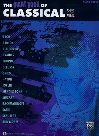 The Giant Book of classical Sheet Music for piano