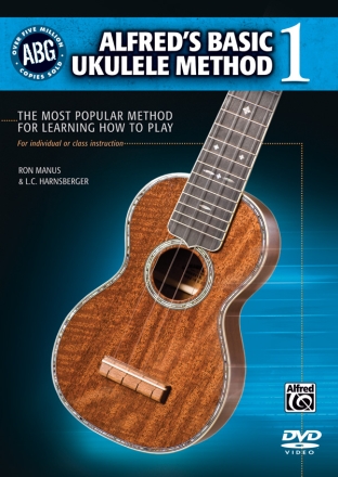 Alfreds Basic Ukulele Method (DVD)  Ukulele (pop titles)