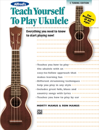Manus, Morton & Manus, Ron Teach Yourself Ukulele C-Ed (w/ CD/DVD)  Ukulele (pop titles)