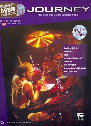 Journey (+2 CD's): for drumset ultimate drum playalong