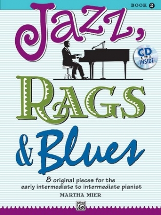 Jazz Rags and Blues vol.2 (+CD) for piano