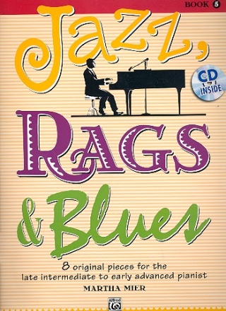 Jazz Rags and Blues vol.5 (+CD): for piano