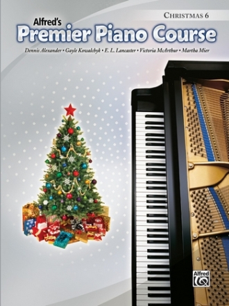 Alfred's Premier Piano Course - Christmas 6 for piano