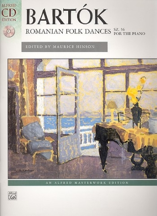 Romanian Folk Dances (+CD) for piano