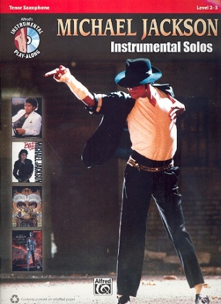 Michael Jackson Instrumental Solos (+Online-Audio) for tenor saxophone