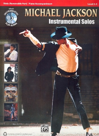 Michael Jackson Instrumental Solos (+CD): for viola and piano