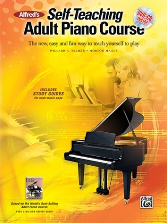 Self Teaching Adult Piano Course (+CD +DVD)