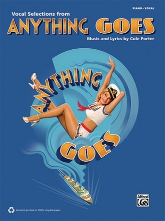 Porter, Cole Anything Goes (PVG 2011 Revival Ed)  Voice and piano (classical)