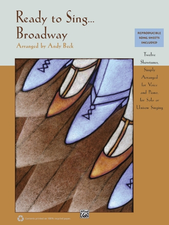 Beck, Andy (arranger) Ready To Sing Broadway (book)  Solo voice