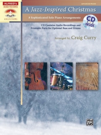 A Jazz-inspired Christmas (+Online Audio) for piano
