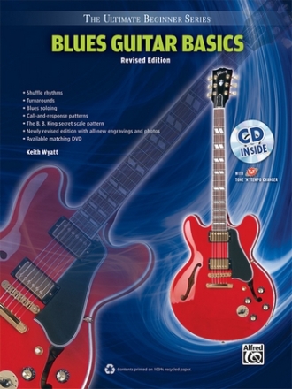 Blues Guitar Basics Revised (with CD)  Guitar teaching (pop)