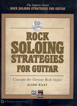 Rock Soloing Strategies (+CD) for guitar